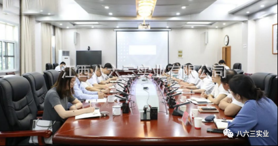 中南大學(xué)、江西師范大學(xué)一行來八六三考察